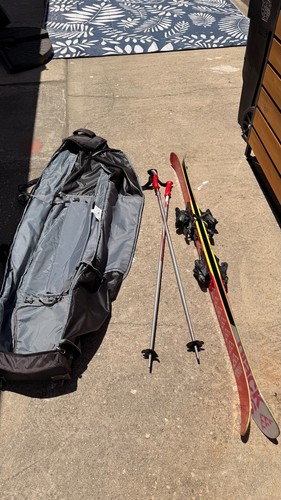 Ski set black crows camox - crows,